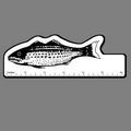 6" Ruler W/ Saltwater Fish